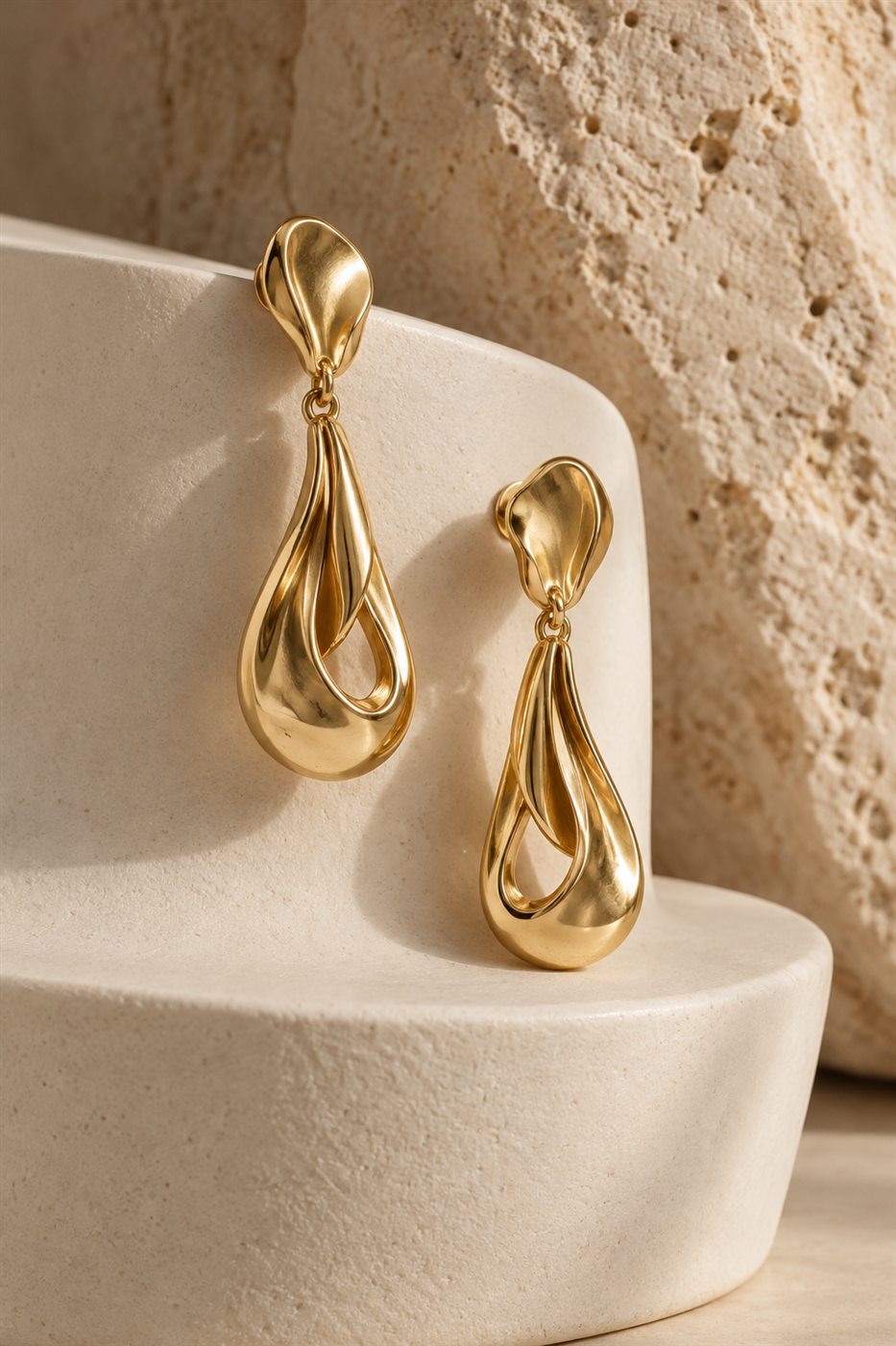 Earrings editorial jewellery still life