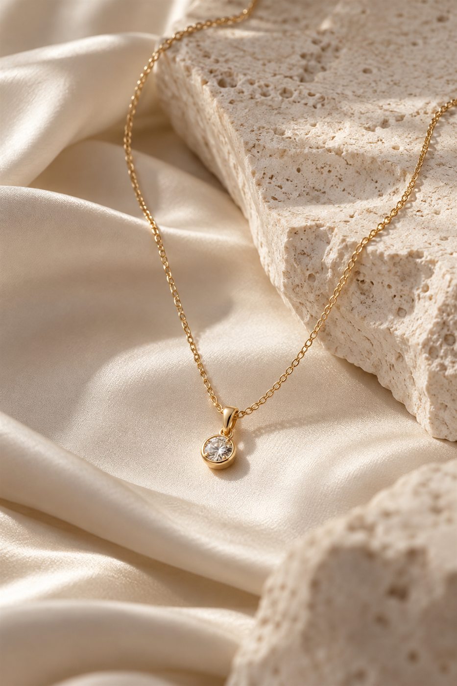 Necklaces editorial jewellery still life